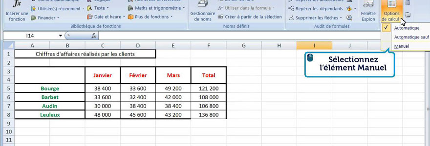 utiliser Excel